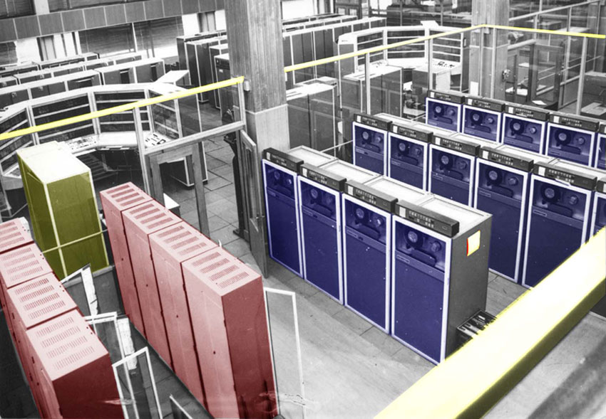 Supercomputer sovietico BESM6 (anni '50-'60)