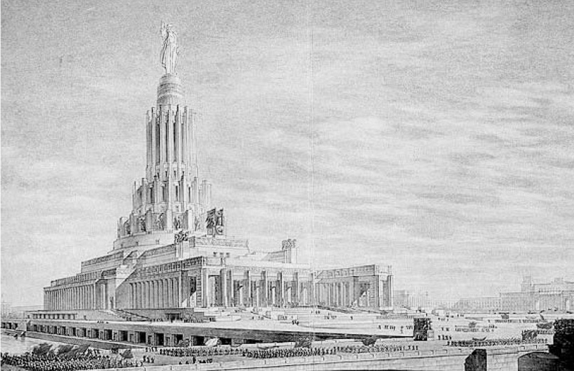 Foto 24. Progetto del palazzo dei Soviet