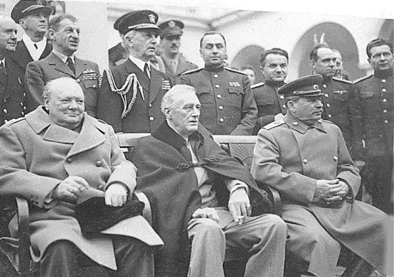 Foto 32. Conferenza di Yalta, 1945