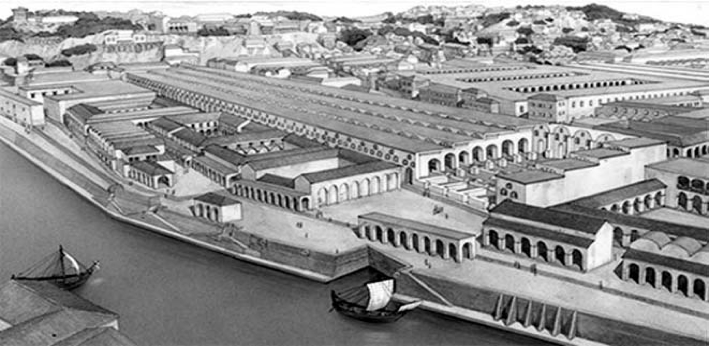Horrea di un porto